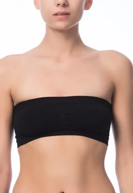 Bustieră modelatoare fără bretele , Engros, Negru